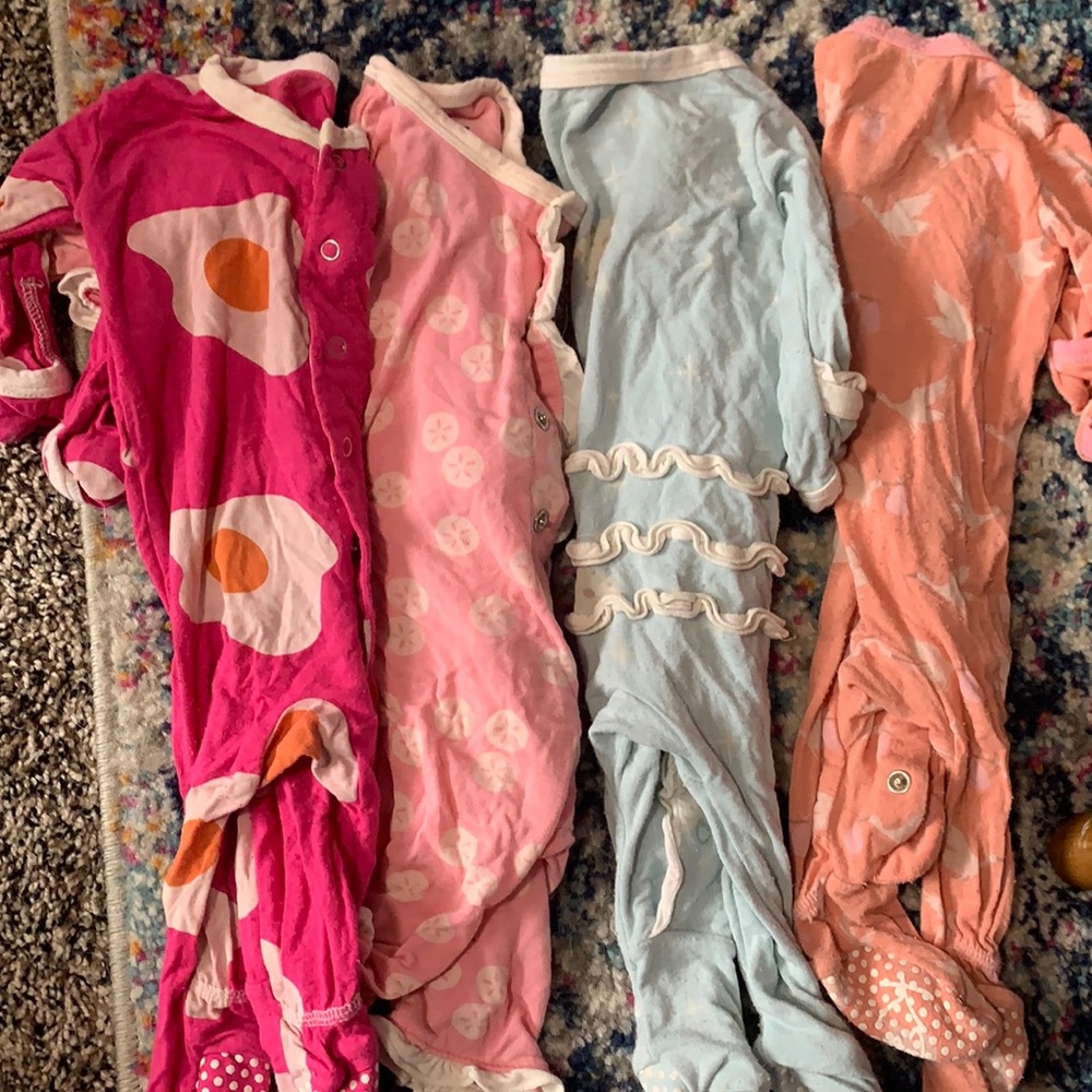 Newborn kickee pant lot